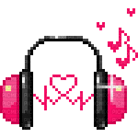 Pink Headphones