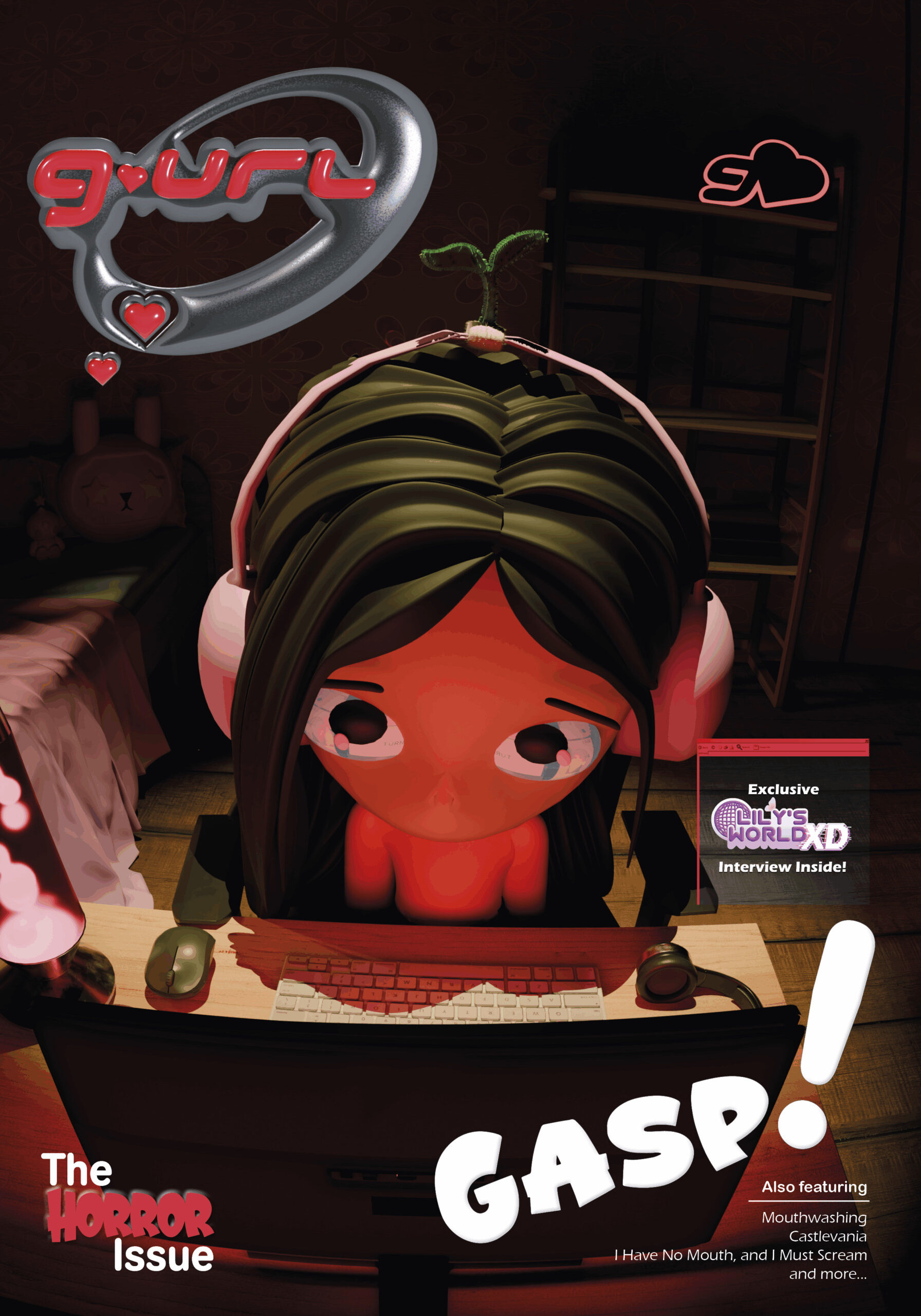 G.URL Magazine Issue 05 GASP! Front Cover